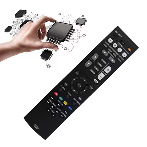 A66I Replace RAV574 VDM8690 Remote Control for Yamaha MusicCast Stereo AV Receiver RX-V4A RX-V4ABL