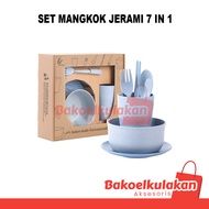 7-in-1 Cutlery Set Bowl Set JERAMI