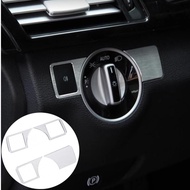 For Mercedes-Benz A B C E class GLK ML GL W176 W246 W204 Car Headlight Button Cover Switch Button Co