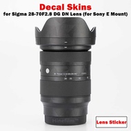 28-70mm F2.8 Lens Premium Decal Skin Protective Film para sa Sigma 28-70F2.8 DG DN Lens para sa Sony