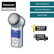 Panasonic ES6850 Shaver Battery Operated Wet And Dry ES6850SP251