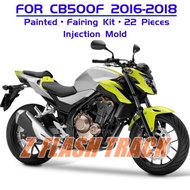 For Honda CB500F CB 500F CB500 F 500 2016 2017 2018 Bodywork Full Fairing Kit Injection Yellow Silve