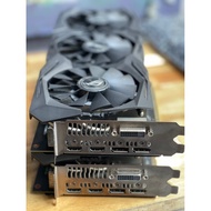 Asus RogTrix 3 fan RX 580 graphics Card 8gb/256bit/ddr5 RGB Led