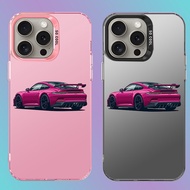 IMD Case For Samsung Galaxy A22 A32 A52 A72 4G 5G A52S A22S M32 M22 F22 F42 5G phone Cover purple race car