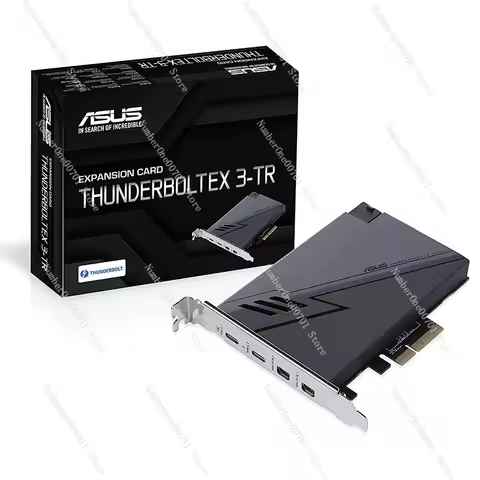 ASUS Thunderbolt 3 Expansion Card PCIe Thunderbolt 3 Adapter Card Compatible Thunderbolt 2 Apollo So