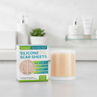 West&Month 4x150cm  West&Month 4x150cm Pelekat Silikon Meningkatkan Tekstur Kulit