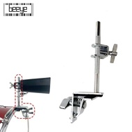 BEEYE Drum Cowbell Clamp, Percussion Accessory Bass Jazz Drum Parts Drum Cowbell Bracket Mount, with