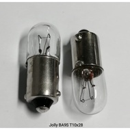 [2PCS]JOLLY BA9S T10X28 24V 1W, 24V 2W, 24V 3W, 24V 5W, 24V 8W, 24V 10W, 28V 1W, 28V 2W, 28V 3W, 28V