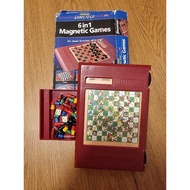 6 Magnetic Game Boards