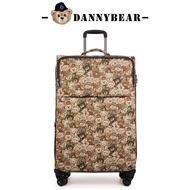 กระเป๋าเดินทางขนาดใหญ่ Danny Bear กระเป๋าเดินทางแบบถือได้ 20 นิ้ว กระเป๋าเดินทางแบบลาก 24 นิ้ว กระเป