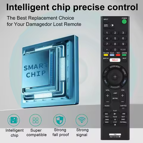 RMT-TX100U Universal Remote Control for Sony-TV-Remote All Sony LCD LED HDTV Smart bravia TVs - No S