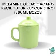 MICTON Premium Melamine Small Handle Cup 360 Bud Lid ML B0203 Plastic Cup Plastic Cup Plastic Tumble