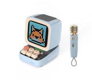 2025 Ditoo Mic Pixel Art BT ลําโพงไร้สายคาราโอเกะไมโครโฟนสําหรับ PC BT 5.0 TF Card Retro แบบพกพา Min