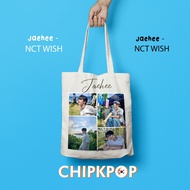 [PACKAGE SET] TOTEBAG JAEHEE NCT WISH I JAEHEE NCT WISH I NCT WISH KPOP I TOTEBAG KPOP I TOTEBAG NCT