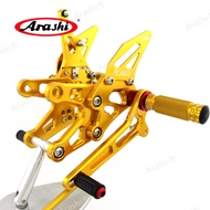 Arashi V1.0 CNC Adjustable Rearset Footrest For KAWASAKI ZX-10R ZX10R / ZX1000 2006 2007 Foot Pegs P