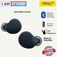 Jabra Elite 7 Active True Wireless Earbuds - Jabra ShakeGripTM | IP57 - ANC ( Black / Navy / Mint )