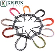 KISFUN Arrow Wrist Sling Target hunter Nylon Compound Bow Wrist Strap Braided Wrist Arrow Protector 