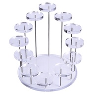 Cupcake Stand Acrylic Display Stand for Jewelry Cake Dessert Rack Party Wedding Cake Stand
