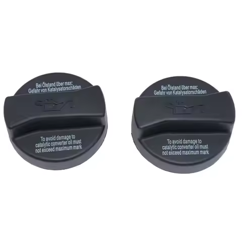 Engine Oil Cap & Fuel Tank Filler Outer Cap for Audi A6 C5, A4 B6/B7, Passat B5 Lingyu, 1.8T Vehicle