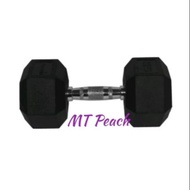 Berwyn DUMBBELL HEXAGONAL Rubber 15KG