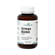 Nutrisynce Ginkgo Biloba  60 Vege Capsules - Mental Clarity, Focus, and Overall Well-being