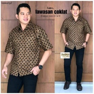 Short Sleeve Batik Shirt For Men