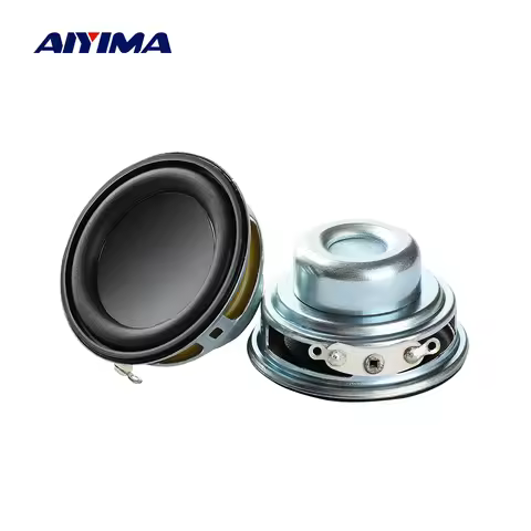 AIYIMA 2Pcs 1.5 Inch Full Range Mini Speaker 4 Ohm 5W 40MM Multimedia Loudspeaker DIY Amplifier Soun