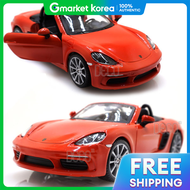 Bburago | Deco 124 Porsche 718 Boxster Diecast Model Car
