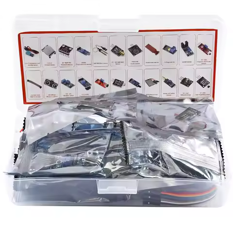 22-in-1 Sensor Module Kit Suitable for Robot Sensors, 22-in-1 Learning Starter Kit
