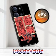 Rc44/Softase rubber poco C85 - Anime Motif - Case poco C85 - Casing poco C85 - Silicone poco C85 coo