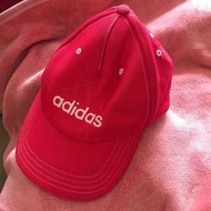 adidas老帽 鴨舌帽 帽子 正版 粉色