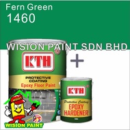 1460 FERN GREEN ( 5 LITER ) 5L KTH Epoxy floor paint / expoxy floor paint / ROOFING &amp; FLOORING cat epoxy lantai / paint9