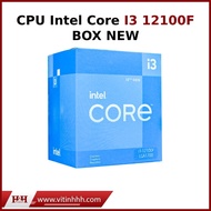Cpu Intel Core I3 12100F Gen 12th Alder Lake 4 Core 8 Turbo 4.3 GHz - BOX New, BH36T