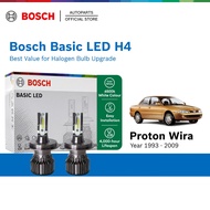BOSCH BASIC LED H4 Halogen Headlight Retrofit Bulb for Proton Wira (1.3CC & 1.5CC ONLY) Year 1993 - 