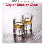 20ML/6PCS JLJ30 Liquor Shooter Wine Glass MaoTai Glass Whisky Glass玻璃烈酒色酒白酒茅台杯