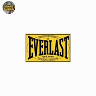 Everlast brand clothing boxing logo sticker