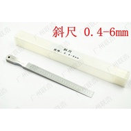 Gap Gauge Gap Gauge Inclined Feeler Gauge Inclined Flatness Detection Ruler Detection Ruler High Pre