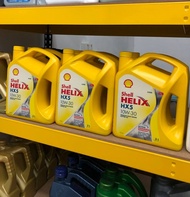 🇲🇾HOT SALES🔥 SHELL HELIX HX5 10W30 3L ORIGINAL THAILAND MARKET ENGINE OIL SEMI SYNTHETIC 10W-30 10W 