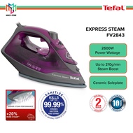 Tefal FV2843 Steam Iron Express Steam 26000W Ceramic Soleplate (Steam Iron/ Iron Baju/ Seterika Baju)