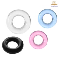 Hengt Fashion Male Silicone Time Delay Penis Ring Cock Rings Sex Toy (Random Color)