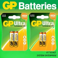 ORIGINAL GP ULTRA ALKALINE BATTERY AA/AAA