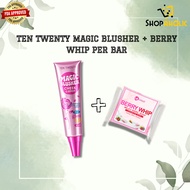 BUNDLE | TEN TWENTY MAGIC BLUSHER & EVIDENC3 BERRY WHIP SOAP