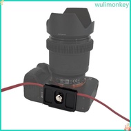 WU Secure Cable Lock Camera Arca Tether Cable Clamp For Mirrorlessly DSLR Cameras