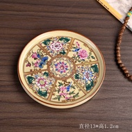 Ru Kiln Pot Cheng Ice Crack Household Tea Set Teapot Coaster Tray Heat Insulation Pad Anti-Scalding 