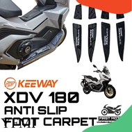 FOOT CARPET KEEWAY XDV180 XDV 180 XDV180I XDV180 EVO SANTI SLIP FASHION FOOT CARPET KARPET ACCESSORI