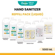 Cleanse360 Hand Sanitizer [Liquid Refill - 5000ml / 5L / 5 Litre] 75% Alcohol