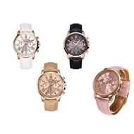 CASUAL QUARTZ Geneva Celine Leather Wrist Watch