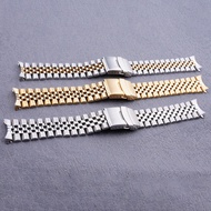 19mm WatchBand Strap Hollow Curved End Solid Screw Links Bracelet For Seiko 5 SNXS73K1 SNXS75 SNXS77