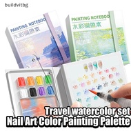 Bg Nail Art Painting Practice Paper Board Nail Art Mixing Paper Board Nail Art Drawing Makeup Board 