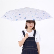 Mini58 ECO LOOPET小鳥圖案自動開合三折傘